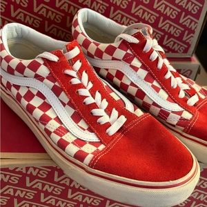 VANS Old Skool (Primary Check) Rng Rd/W, 10.0 US MEN